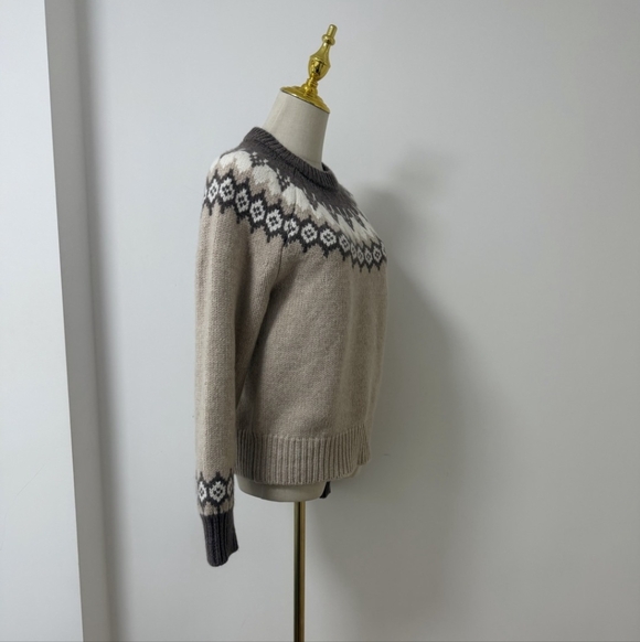 rag & bone Beth Wool Fair Isle Sweater - Picture 12 of 14